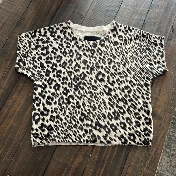 Le Superbe Cashmere -Frances Crop Sweater Top - Picture 5 of 12